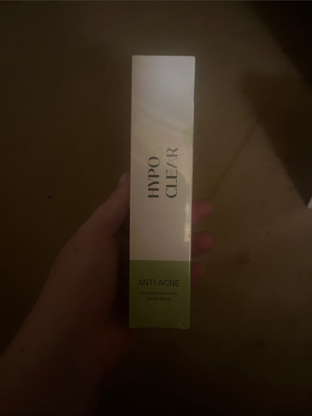 Anti-Acne Facial Spray — Light Green